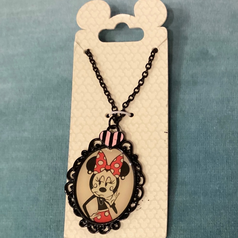 Disney Minnie Mouse Cameo Necklace